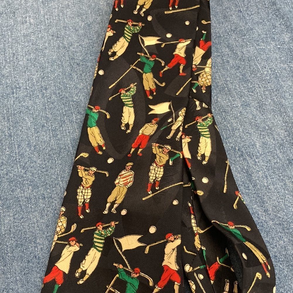 SWANK. Golfing 🏌️♂️ tie - Picture 9 of 9